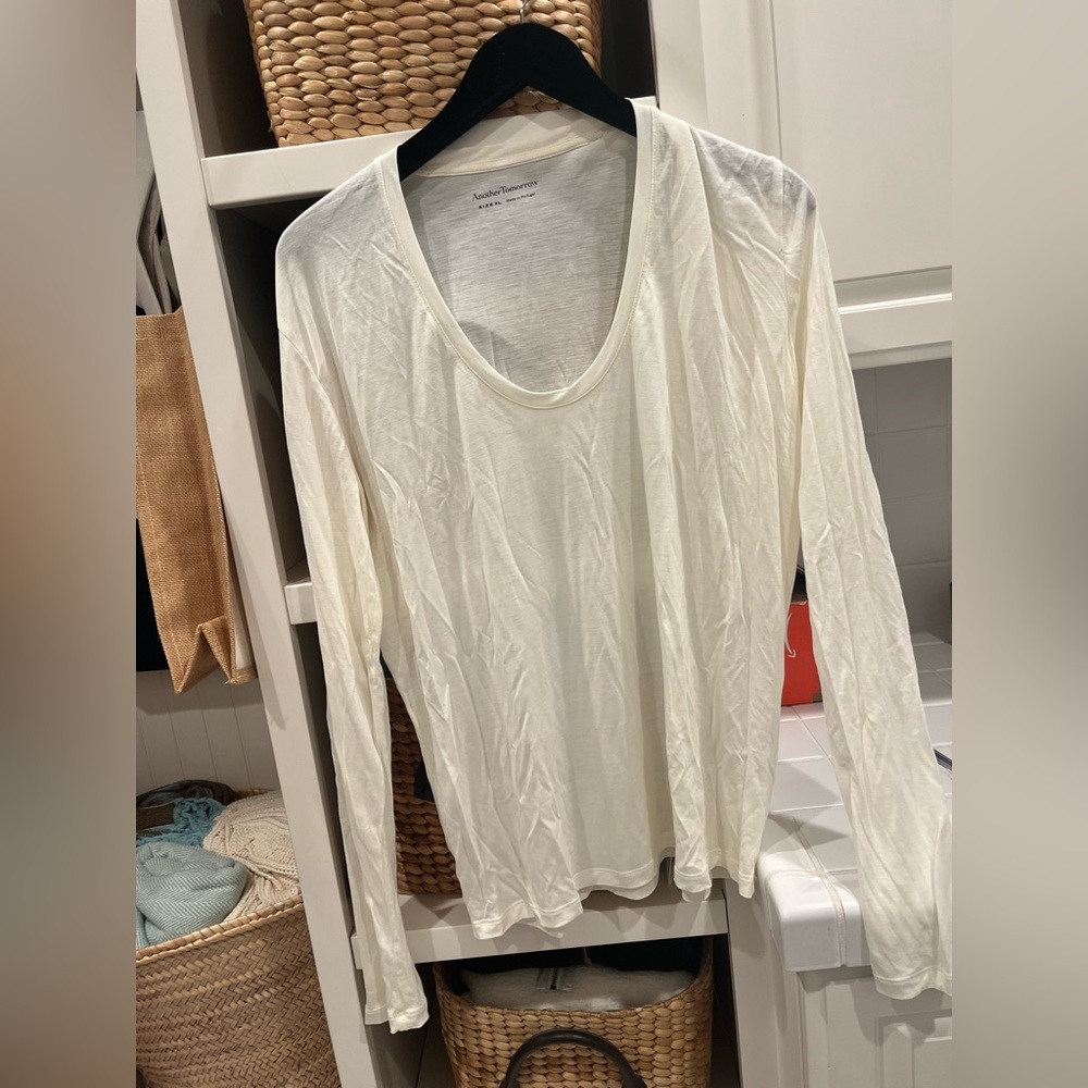 Another tomorrow Women’s long sleeve shirts size XL‎